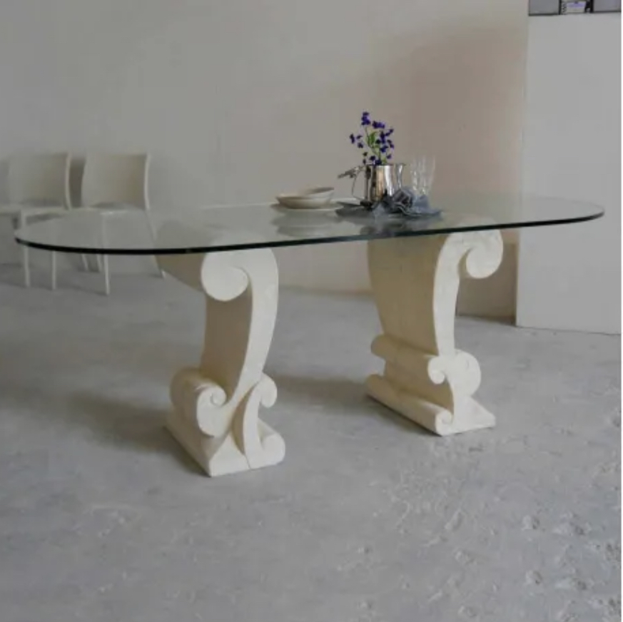 mobilier, en, cuivre, contemporaine, laiton, d&eacute;coration, maison, int&eacute;rieur, table, basse, table, a, manger, meubles, ext&eacute;rieur 