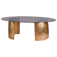 mobilier, en, cuivre, contemporaine, laiton, d&eacute;coration, maison, int&eacute;rieur, table, basse, table, a, manger, meubles, ext&eacute;rieur 