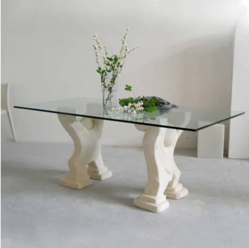mobilier, en, cuivre, contemporaine, laiton, d&eacute;coration, maison, int&eacute;rieur, table, basse, table, a, manger, meubles, ext&eacute;rieur 
