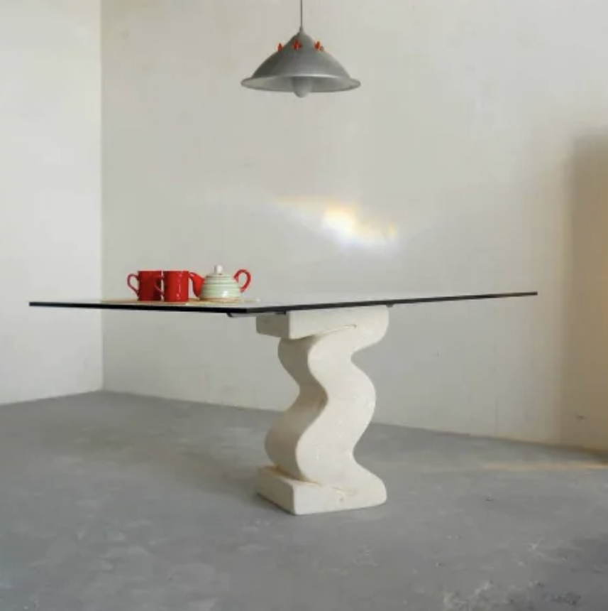 mobilier, en, cuivre, contemporaine, laiton, d&eacute;coration, maison, int&eacute;rieur, table, basse, table, a, manger, meubles, ext&eacute;rieur 